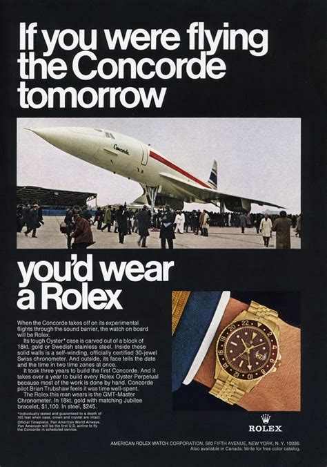 concorde rolex